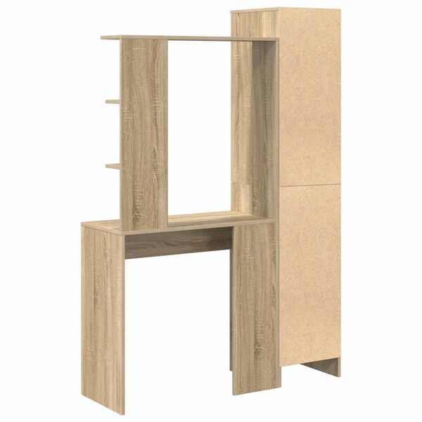 vidaXL Γραφείο 2 pcs Δρύς Sonoma