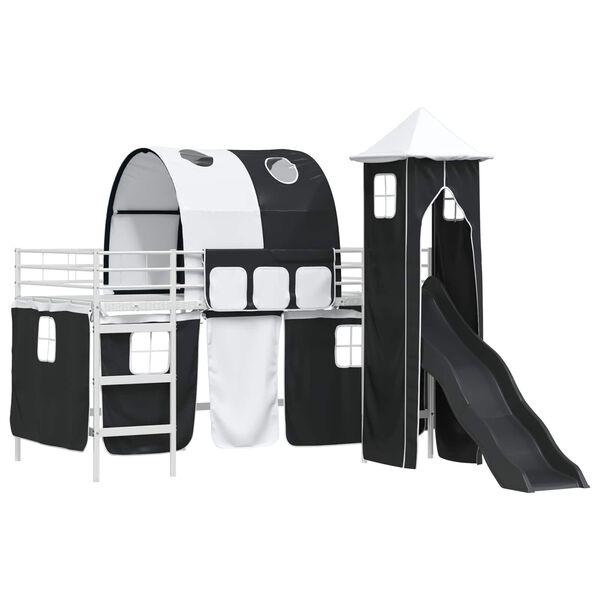 vidaXL &Kappa;&rho;&epsilon;&beta;ά&tau;&iota; &kappa;&omicron;&upsilon;&kappa;έ&tau;&alpha;&sigmaf; &gamma;&iota;&alpha; &pi;&alpha;&iota;&delta;&iota;ά &Lambda;&epsilon;&upsilon;&kappa;ό &kappa;&alpha;&iota; &Mu;&alpha;ύ&rho;&omicron; 79,5 x 200 &epsilon;&kappa;.