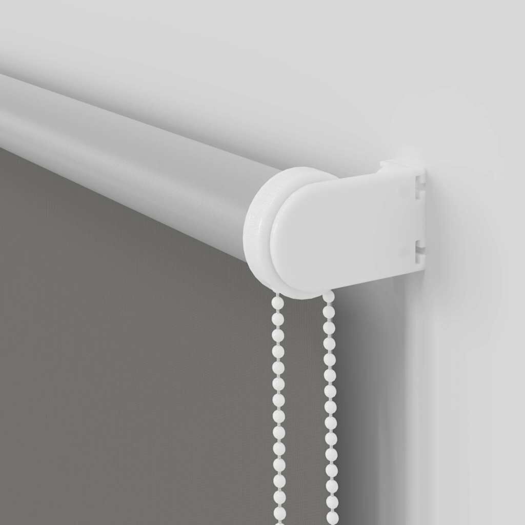 vidaXL Roller Blind Blackout γκρί 140x130 cm Πλάτος υφάσματος 136,6cm