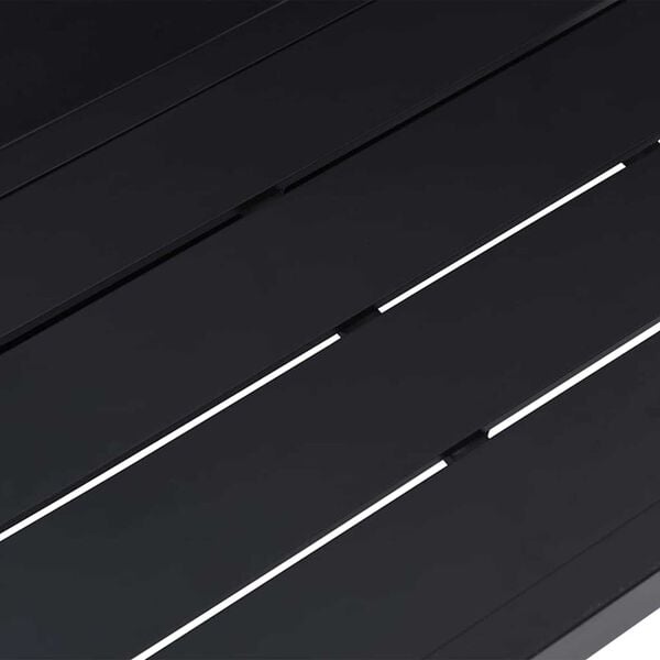 vidaXL Εξωτερικά Έπιπλα Μαύρο Αλουμίνιο