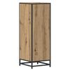 vidaXL Ντουλάπι Μπάνιου με αποθήκευση artisan δρυς 35 x 37.5 x 100 εκ.