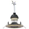 vidaXL Spotlights με προβολείς 6 pcs Ορείχαλκος 9 x 9 εκ. Μέταλλο