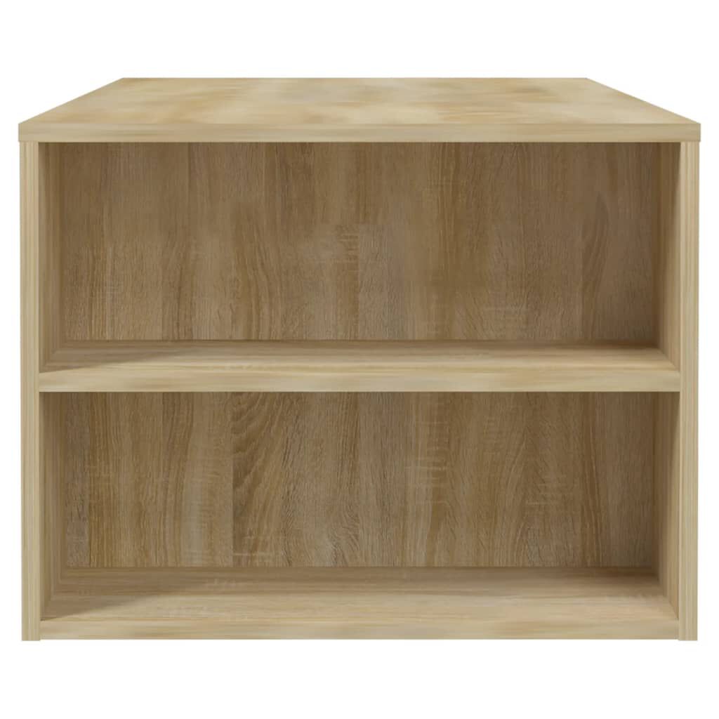 vidaXL Τραπεζάκι Σαλονιού Sonoma Δρυς 102x55x42 εκ. Επεξεργασμένο Ξύλο