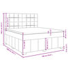 vidaXL &Kappa;&rho;&epsilon;&beta;ά&tau;&iota; Boxspring &mu;&epsilon; &Sigma;&tau;&rho;ώ&mu;&alpha; &Alpha;&nu;&omicron;&iota;&chi;&tau;ό &Gamma;&kappa;&rho;&iota; 180x200 &epsilon;&kappa;. &Upsilon;&phi;&alpha;&sigma;&mu;ά&tau;&iota;&nu;&omicron;