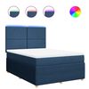 vidaXL &Kappa;&rho;&epsilon;&beta;ά&tau;&iota; Boxspring &mu;&epsilon; &Sigma;&tau;&rho;ώ&mu;&alpha; &Mu;&pi;&lambda;&epsilon; 160x200 &epsilon;&kappa;. &Upsilon;&phi;&alpha;&sigma;&mu;ά&tau;&iota;&nu;&omicron;