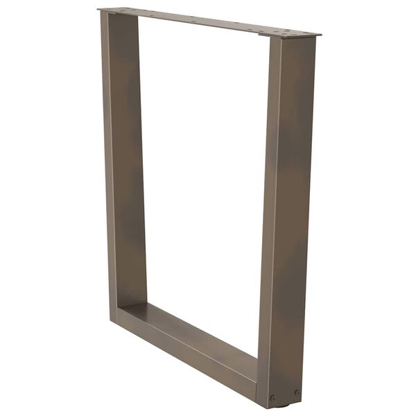 vidaXL &Pi;ό&delta;&iota;&alpha; &Tau;&rho;&alpha;&pi;&epsilon;&zeta;&alpha;&rho;ί&alpha;&sigmaf; 3 &tau;&epsilon;&mu;. &Sigma;&chi;ή&mu;&alpha; V &alpha;&pi;ό &Phi;&upsilon;&sigma;&iota;&kappa;ό &Alpha;&tau;&sigma;ά&lambda;&iota; 80x(72-73,3) &epsilon;&kappa;. &Alpha;&tau;&sigma;ά&lambda;&iota;