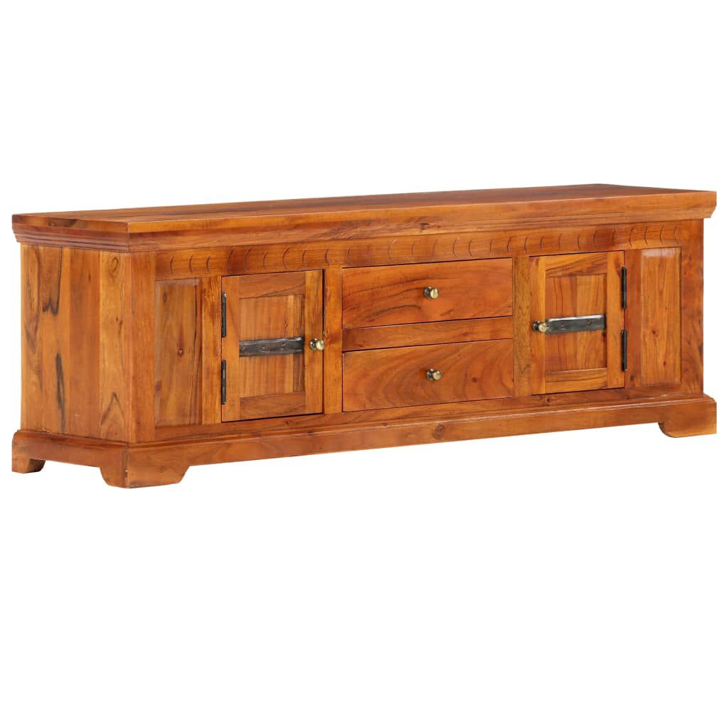 vidaXL Έπιπλο Τηλεόρασης 119 x 30 x 40 εκ. από Μασίφ Ξύλο Ακακίας