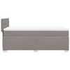 vidaXL &Kappa;&rho;&epsilon;&beta;ά&tau;&iota; Boxspring &mu;&epsilon; &Sigma;&tau;&rho;ώ&mu;&alpha; Taupe 90x190 &epsilon;&kappa;.&Upsilon;&phi;&alpha;&sigma;&mu;ά&tau;&iota;&nu;&omicron;