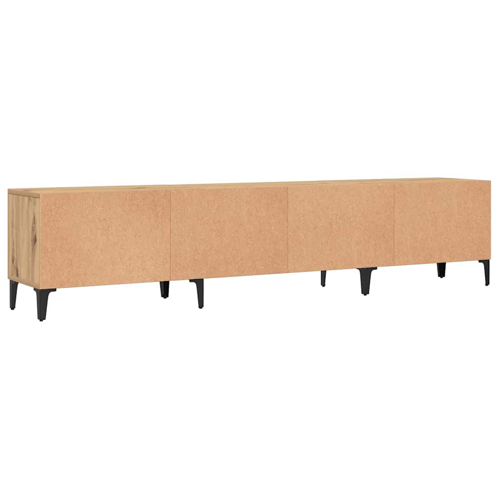 vidaXL Έπιπλο Τηλεόρασης Αρτισιανή Δρυς 180x31,5x40εκ Επεξ. Ξύλο