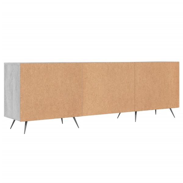 vidaXL Έπιπλο Τηλεόρασης Γκρι Sonoma 150x30x50 εκ. από Επεξεργ. Ξύλο
