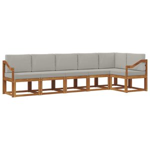 vidaXL &Sigma;&epsilon;&iota;&rho;ά &Kappa;&alpha;&nu;&alpha;&pi;έ &Epsilon;&xi;&omega;&tau;&epsilon;&rho;&iota;&kappa;&omicron;ύ 6 pcs &Phi;&upsilon;&sigma;&iota;&kappa;ό &kappa;&alpha;&iota; &Alpha;&nu;&omicron;&iota;&chi;&tau;ό &Gamma;&kappa;&rho;&iota;