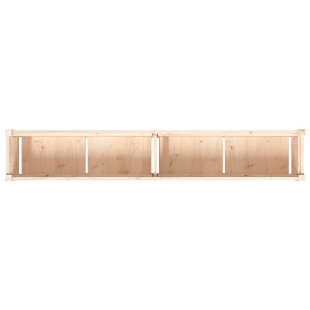 vidaXL Ζαρντινιέρα 180 x 31 x 31 εκ. από Μασίφ Ξύλο Πεύκου