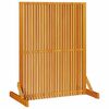 vidaXL Οθόνη Ιδιωτικότητας Καφέ 79.5 x 50 x 110 εκ. Μασίφ ξύλο ακακίας
