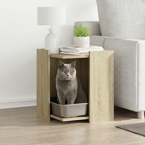 vidaXL &Tau;&omicron;&upsilon;&alpha;&lambda;έ&tau;&alpha; &Gamma;ά&tau;&alpha;&sigmaf; &Pi;&epsilon;&rho;ί&phi;&rho;&alpha;&xi;&eta; Sonoma &Delta;&rho;&upsilon;&sigmaf; 42x42x51&epsilon;&kappa; &Epsilon;&pi;&epsilon;&xi;&epsilon;&rho;&gamma;&alpha;&sigma;&mu; &Xi;ύ&lambda;&omicron;