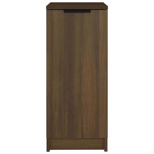 vidaXL Παπουτσοθήκη Καφέ Δρυς 30x35x70 εκ. από Επεξεργασμένο Ξύλο