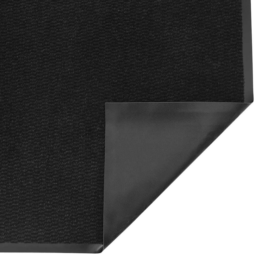 vidaXL Πατάκι Εισόδου Μαύρο 115 x 300 εκ.