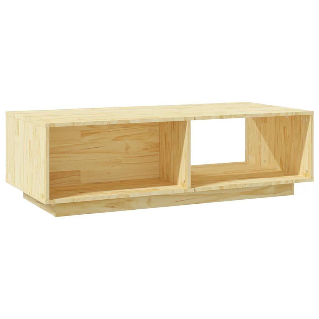 vidaXL Τραπεζάκι Σαλονιού 110 x 50 x 33,5 εκ. από Μασίφ Ξύλο Πεύκου