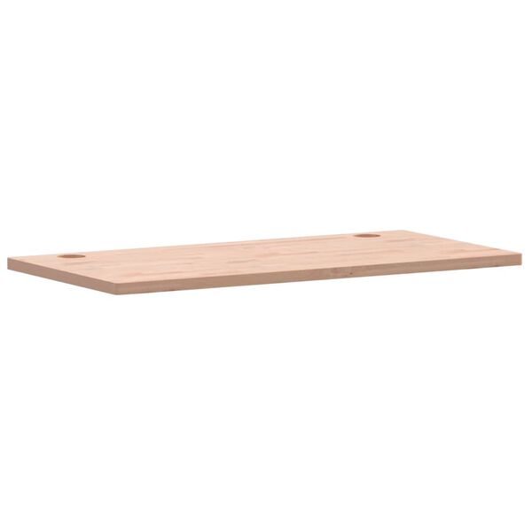 vidaXL Επιφάνεια Γραφείου 100x50x2,5 εκ. από Μασίφ Ξύλο Οξιάς