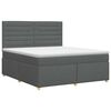 vidaXL &Kappa;&rho;&epsilon;&beta;ά&tau;&iota; box spring &mu;&epsilon; &sigma;&tau;&rho;ώ&mu;&alpha; &Sigma;&kappa;&omicron;ύ&rho;&omicron; &Gamma;&kappa;&rho;&iota; 160 x 200 cm Ύ&phi;&alpha;&sigma;&mu;&alpha;