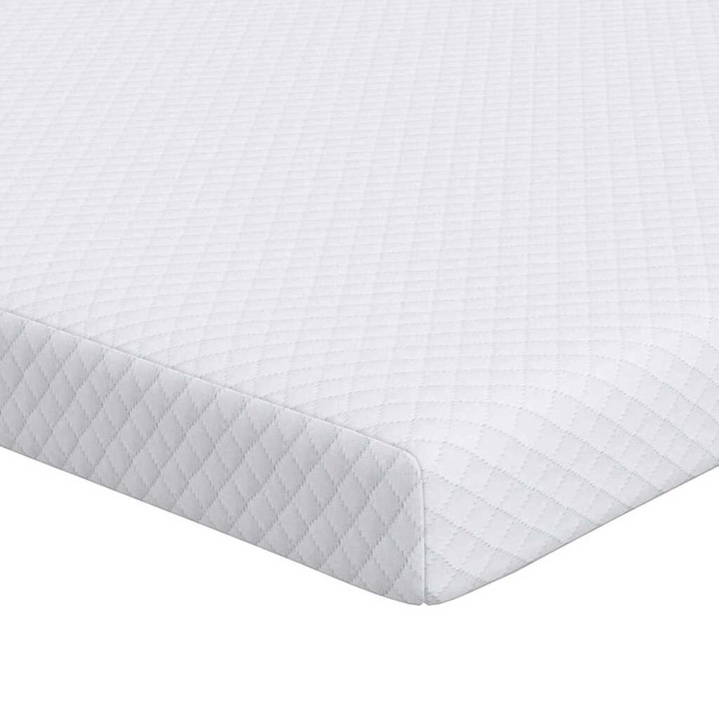 vidaXL Στρώματα Λευκό 70 x 200 cm 100% ύφασμα πολυεστέρα με τζακάρ