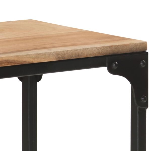 vidaXL Τραπεζάκι Σαλονιού 90 x 30 x 40 εκ. από Μασίφ Ξύλο Ακακίας