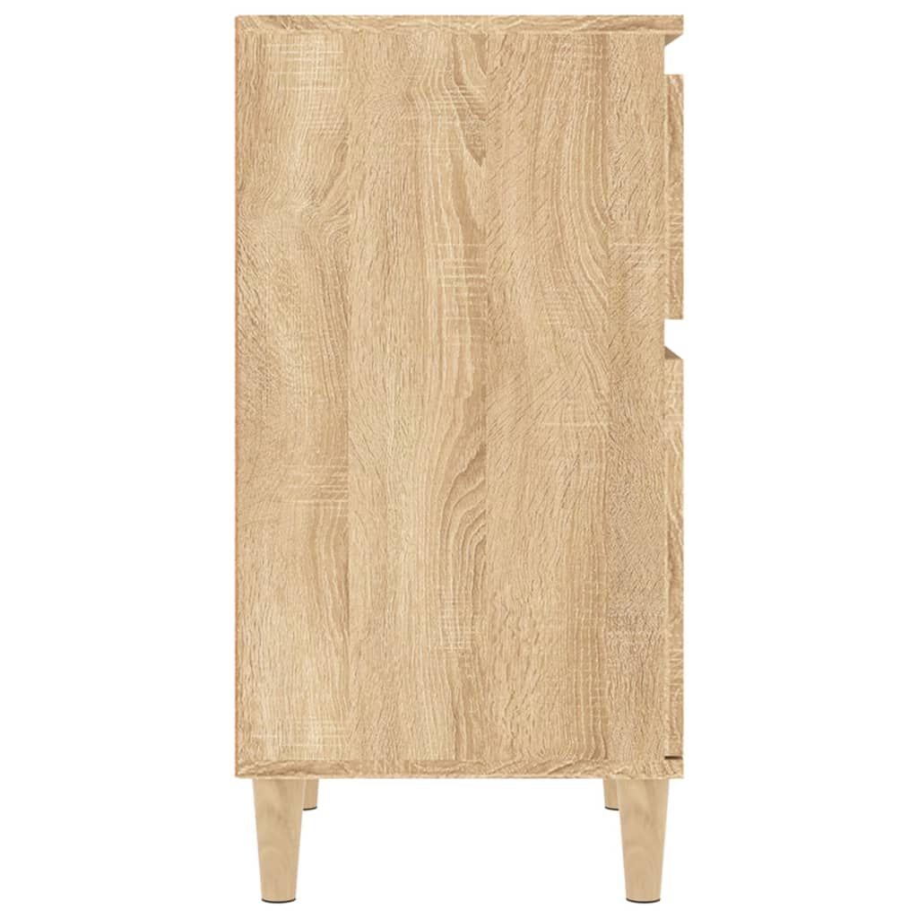 vidaXL Κομοδίνο Sonoma Δρυς 40x35x70 εκ.