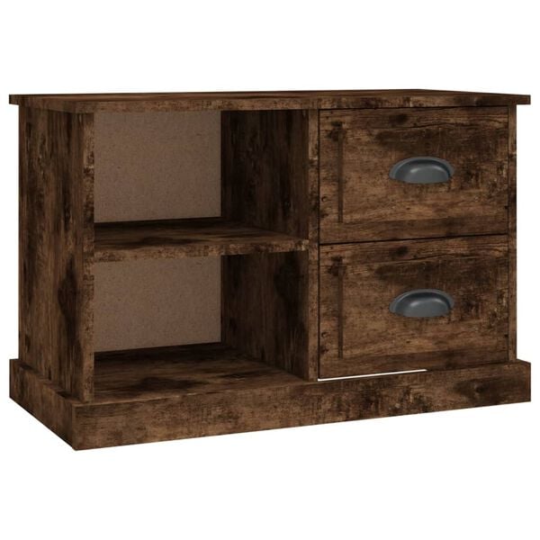 vidaXL Έπιπλο Τηλεόρασης Καπνιστή Δρυς 73x35,5x47,5 εκ. Επεξ. Ξύλο