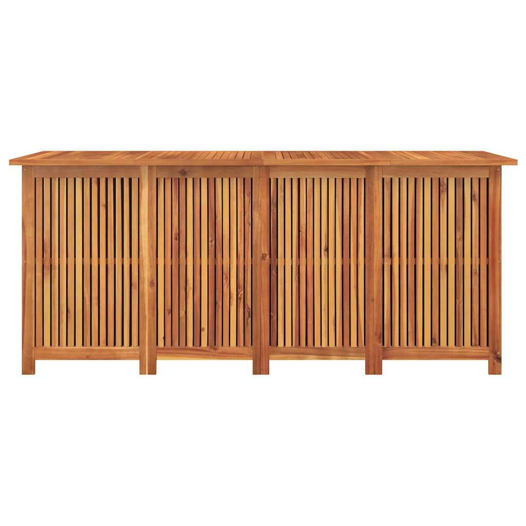 vidaXL Μπαούλο Αποθήκευσης Κήπου 200x80x75 εκ. από Μασίφ Ξύλο Ακακίας