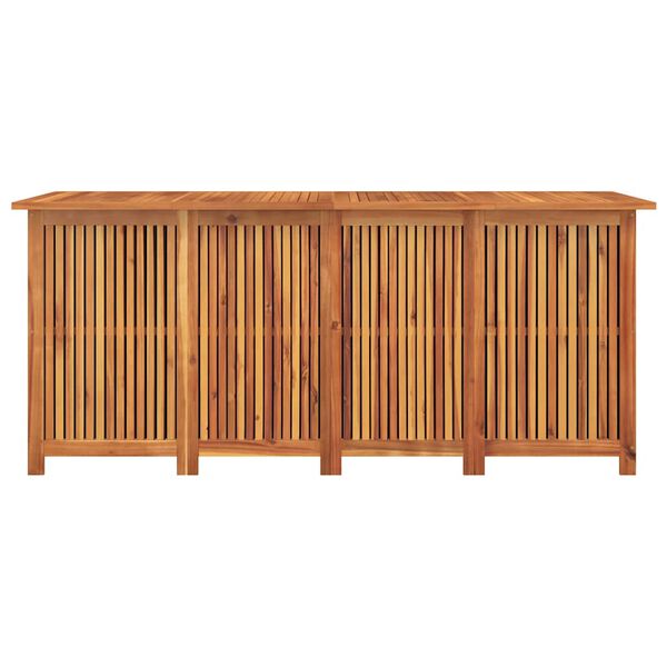 vidaXL Μπαούλο Αποθήκευσης Κήπου 200x80x75 εκ. από Μασίφ Ξύλο Ακακίας