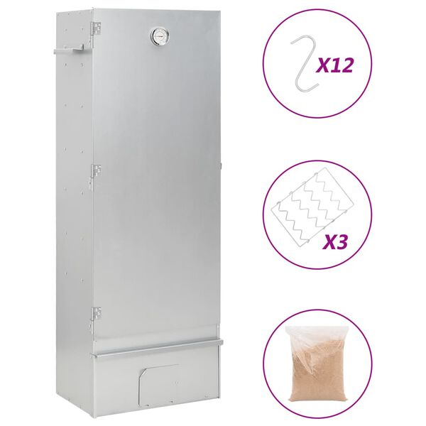 vidaXL &Phi;&omicron;ύ&rho;&nu;&omicron;&sigmaf; &Mu;&pi;ά&rho;&mu;&pi;&epsilon;&kappa;&iota;&omicron;&upsilon; &mu;&epsilon; &Pi;&rho;&iota;&omicron;&nu;ί&delta;&iota; 44,5x29x110 &epsilon;&kappa;. &Gamma;&alpha;&lambda;&beta;&alpha;&nu;. &Alpha;&tau;&sigma;ά&lambda;&iota;