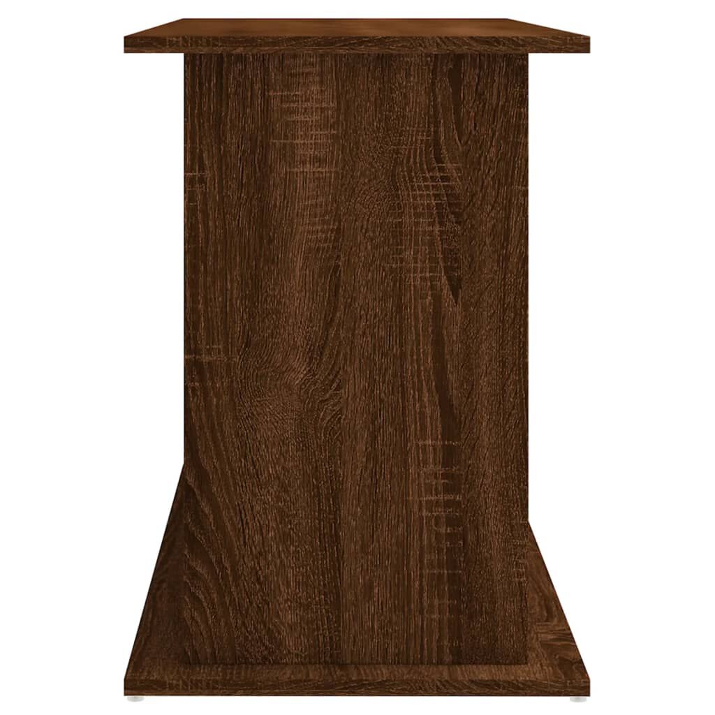 vidaXL Βάση Ενυδρείου Καφέ Δρυς 101x41x58 εκ. από Επεξεργασμένο Ξύλο
