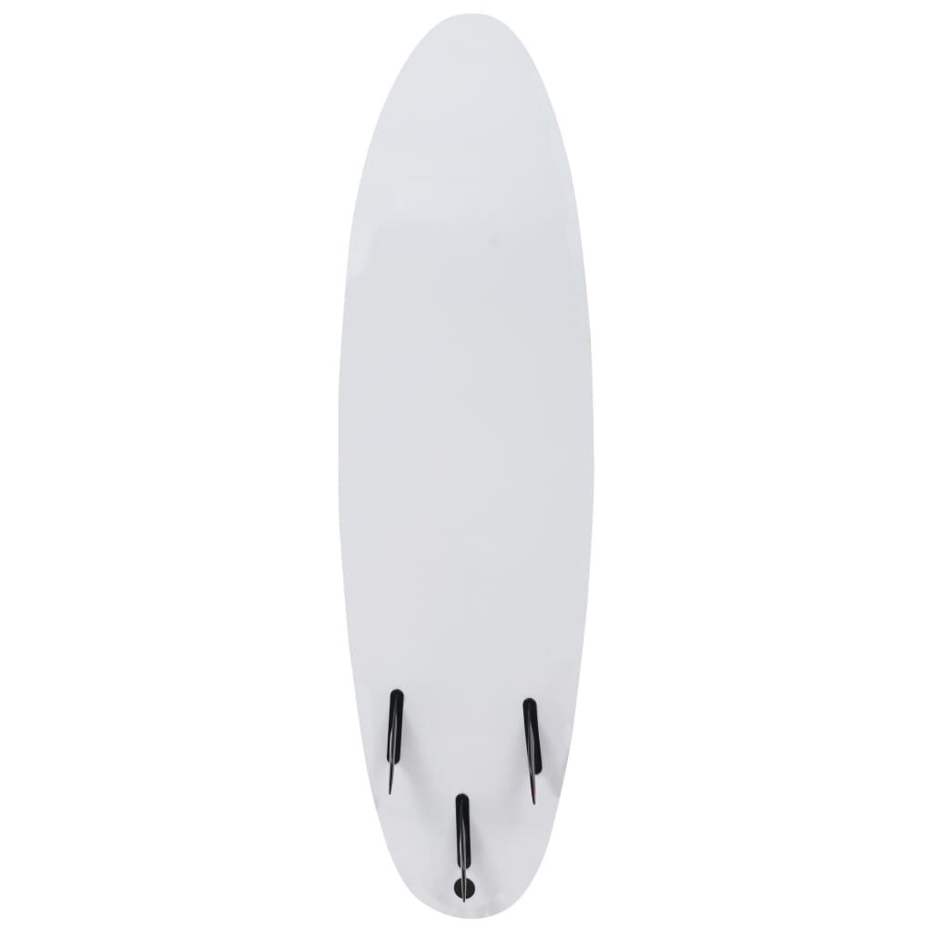 vidaXL Σανίδα Surf Μπλε / Κρεμ 170 εκ.