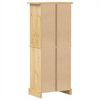 vidaXL Ραφιέρα Κρασιών Corona 56x35x134,5 εκ. από Μασίφ Ξύλο Πεύκου