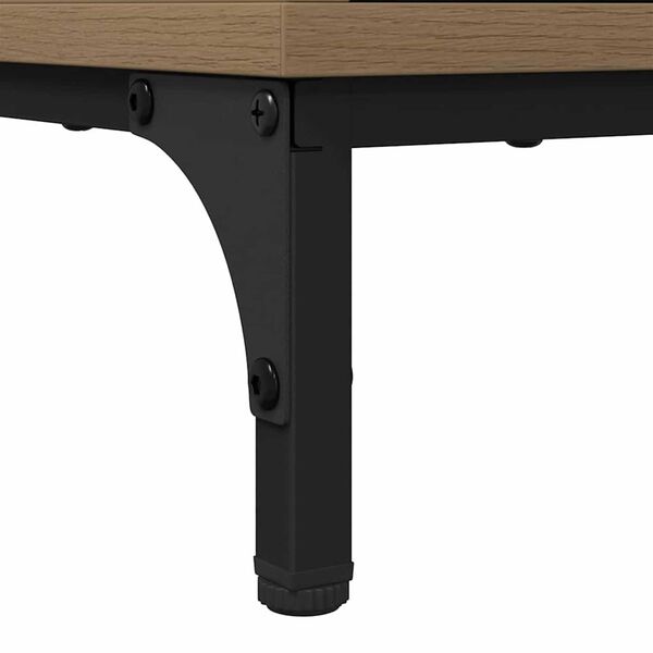 vidaXL Ντουλάπα Νιπτήρα Mπάνιου artisan δρυς 60.5 x 33.5 x 61 εκ
