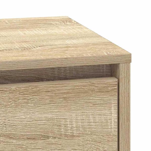 vidaXL Κομοδίνο με συρτάρι με 2 pcs Sonoma Δρυς 39 x 34.5 x 50 εκ.