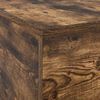 vidaXL Σκελετός Κρεβατιού Καπνιστή δρυς 200 x 120 x 31.5 εκ.