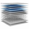 vidaXL Στρώμα με Bonnell Springs Μεσαία Σκληρότητα 200 x 200 εκ.