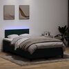 vidaXL &Kappa;&rho;&epsilon;&beta;ά&tau;&iota; Boxspring &mu;&epsilon; &Sigma;&tau;&rho;ώ&mu;&alpha; & LED &Sigma;&kappa;&omicron;ύ&rho;&omicron; &Pi;&rho;ά&sigma;&iota;&nu;&omicron; 120x210&epsilon;&kappa;. &Beta;&epsilon;&lambda;&omicron;ύ&delta;&iota;&nu;&omicron;