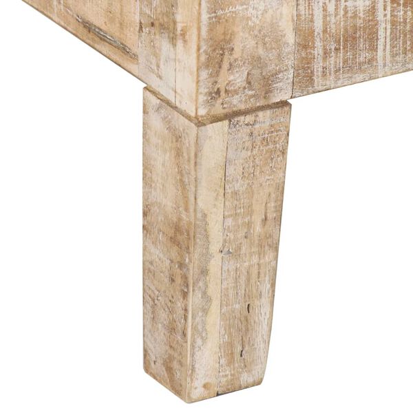 vidaXL Έπιπλο Τηλεόρασης 110 x 30 x 46 εκ. από Μασίφ Ξύλο Μάνγκο