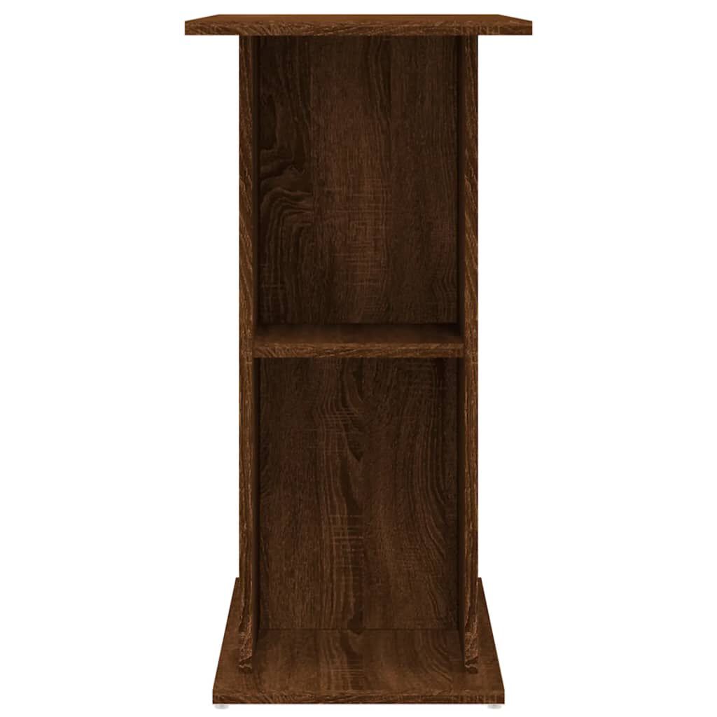 vidaXL Βάση Ενυδρείου Καφέ Δρυς 75x36x72,5 εκ. Επεξεργασμένο Ξύλο