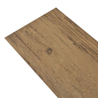 vidaXL Δάπεδο Μη Αυτοκόλλητο Καφέ Καρυδί 5,26 μ² / 2 χιλ. από PVC