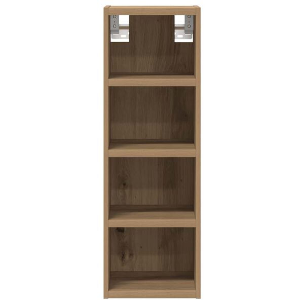 vidaXL κρεμαστό ντουλάπι Riga Artisan Oak 20x29,5x60 cm Ξύλο μηχανής