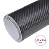 vidaXL Μεμβράνη Αυτοκινήτου 4D Μαύρη 100 x 150 εκ.