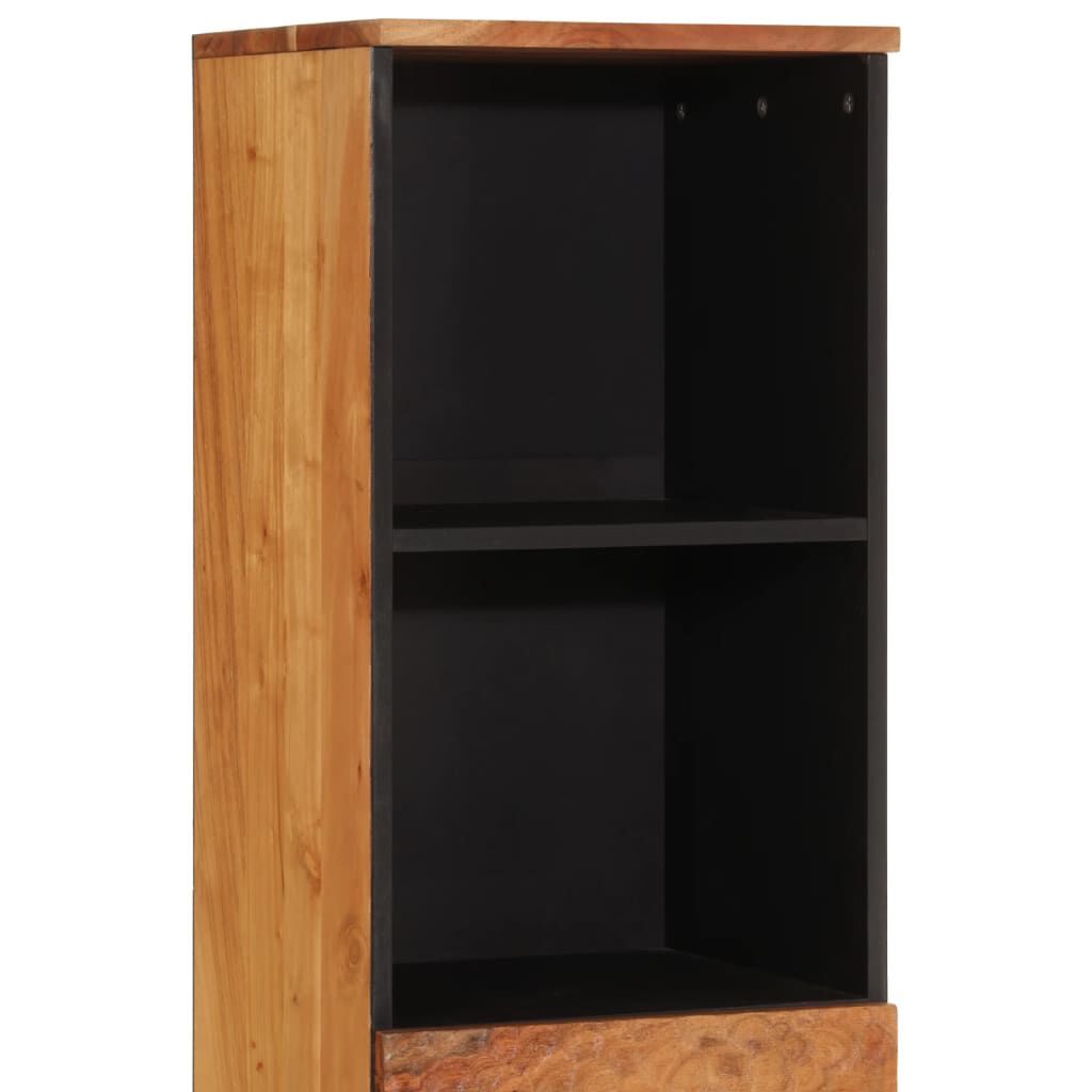 vidaXL Ντουλάπι Μπάνιου 38 x 33 x 160 εκ. από Μασίφ Ξύλο Ακακίας