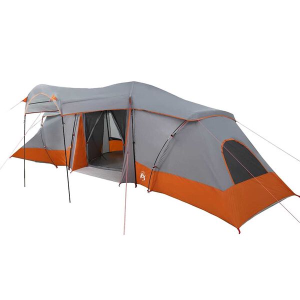 vidaXL Σκηνές Γκρι και πορτοκαλί 721 x 335 x 212 εκ Πολυεστέρας