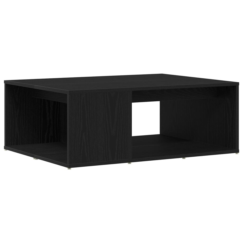 vidaXL Τραπεζάκι Σαλονιού Μαύρης Βελανιδιάς 90x67x33 εκ. Επεξεργασμένο Ξύλο
