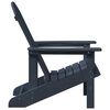 vidaXL Καρέκλα Adirondack Ναυτικό μπλε 74 x 82 x 92 εκ. HDPE
