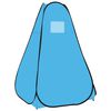 vidaXL Σκηνή Ντουζιέρας Pop Up Μπλε