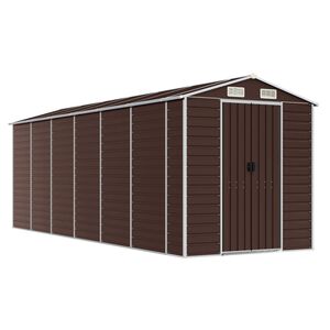 vidaXL &Alpha;&pi;&omicron;&theta;ή&kappa;&eta; &Kappa;ή&pi;&omicron;&upsilon; &Kappa;&alpha;&phi;έ 191 x 555 x 198 &epsilon;&kappa;. &alpha;&pi;ό &Gamma;&alpha;&lambda;&beta;&alpha;&nu;&iota;&sigma;&mu;έ&nu;&omicron; &Alpha;&tau;&sigma;ά&lambda;&iota;