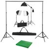 vidaXL Κιτ Φωτισμού Φωτογραφικού Στούντιο με Softbox και Φόντο